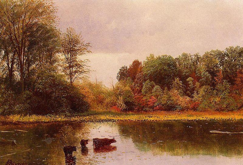 Albert Bierstadt Albert Bierstadt's art Germany oil painting art